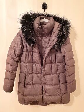 The North Face Hey Mama Parkina Olive 550 Down Faux Fur Parkina Size L